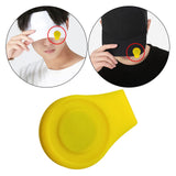 Maxbell Golf Magnetic Hat Clip with Ball Marker for Golf Gloves Hats Bags Detachable Yellow