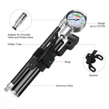 Maxbell Manual High Pressure Bicycle Pump Portable for Basketball Road Bike