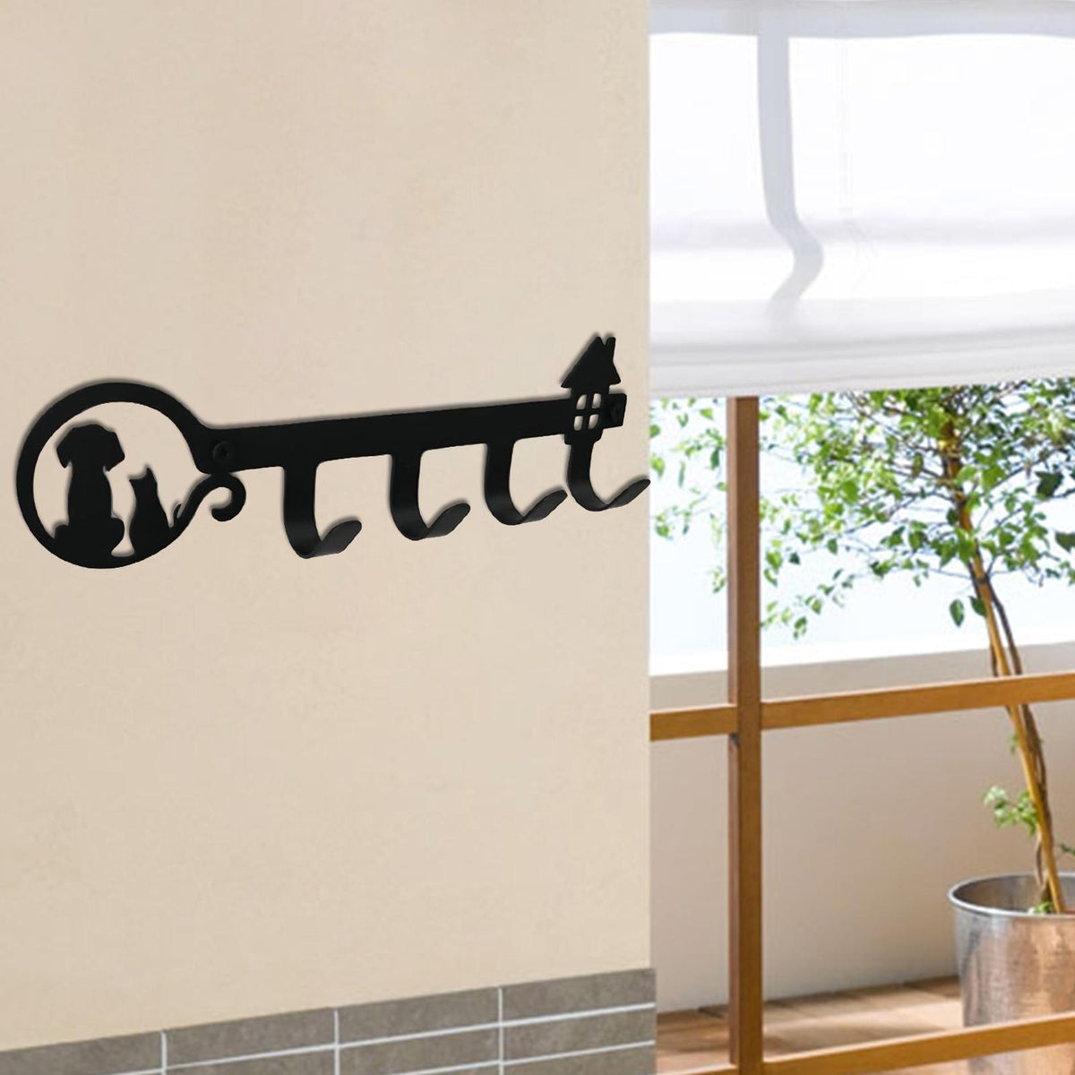 Maxbell Key Hooks Towel Wall Mounted Key Jewelry Holder for Front Door Entryway