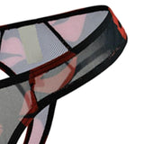 Maxbell Mens Panties Breathable Elastic G String Mesh Pouch Quick Drying Summer