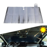 Maxbell Windshield Sun Shade Thicken Fits Windshield Silver