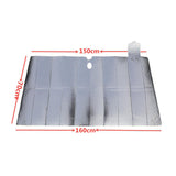 Maxbell Windshield Sun Shade Thicken Fits Windshield Silver