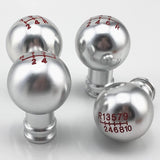 Maxbell Manual Gear Shift Knob Aluminum Spare Part Accessories Fittings 5Gear R Down