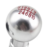 Maxbell Manual Gear Shift Knob Aluminum Spare Part Accessories Fittings 10 Gear