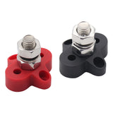Maxbell Single Stud Power and Ground Junction Block Heavy Duty for RV Car M10