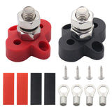 Maxbell Single Stud Power and Ground Junction Block Heavy Duty for RV Car M10