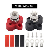 Maxbell Single Stud Power and Ground Junction Block Heavy Duty for RV Car M10