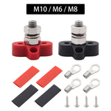 Maxbell Single Stud Power and Ground Junction Block Heavy Duty for RV Car M10