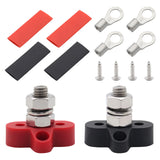 Maxbell Single Stud Power and Ground Junction Block Heavy Duty for RV Car M10