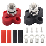 Maxbell Single Stud Power and Ground Junction Block Heavy Duty for RV Car M8
