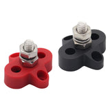 Maxbell Single Stud Power and Ground Junction Block Heavy Duty for RV Car M8