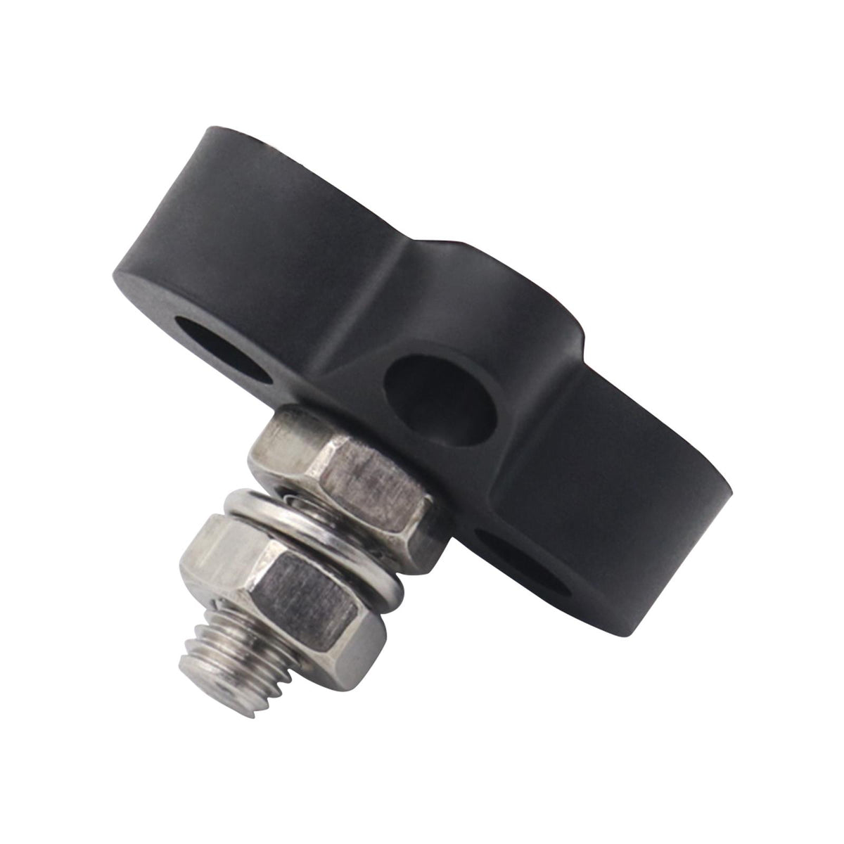 Maxbell Single Stud Power and Ground Junction Block Heavy Duty for RV Car M8
