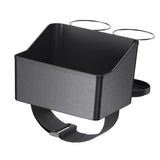 Maxbell Armrest storage Adjustable Strap for Paper Coins Black