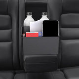 Maxbell Armrest storage Adjustable Strap for Paper Coins Black