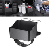 Maxbell Armrest storage Adjustable Strap for Paper Coins Black