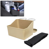 Maxbell Armrest storage Adjustable Strap for Paper Coins Beige