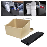 Maxbell Armrest storage Adjustable Strap for Paper Coins Beige