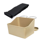 Maxbell Armrest storage Adjustable Strap for Paper Coins Beige