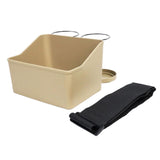 Maxbell Armrest storage Adjustable Strap for Paper Coins Beige