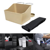 Maxbell Armrest storage Adjustable Strap for Paper Coins Beige