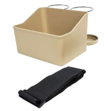 Maxbell Armrest storage Adjustable Strap for Paper Coins Beige