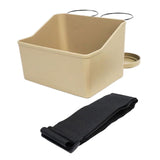 Maxbell Armrest storage Adjustable Strap for Paper Coins Beige