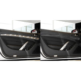 Maxbell 11x Carbon Fiber Front Door Panel Cover for G37 Replace