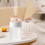 Maxbell Portable Air Humidifier Salt Lamp Aromatherapy Diffuser White