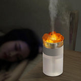 Maxbell Portable Air Humidifier Salt Lamp Aromatherapy Diffuser White
