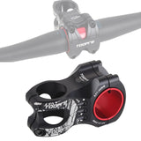 Maxbell 31.8mm Bike Stem 0 Degree Rise Riser for Bicycle Mountain Road  black