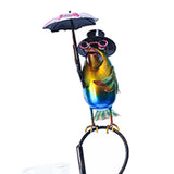 Maxbell Garden Rain Measurement Yard Stake for Lawn Pathway Yard Bird