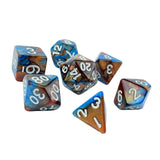 Maxbell Acrylic Dices D20 D10 D4 Dices Game Board Game Brown