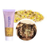 Maxbell Sparkling Eye Glitter face Lip nail Cosmetic Bright for Christmas,