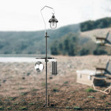 Maxbell Portable Camping Lantern Stand Aluminum for Picnic Hiking Outdoor Activities