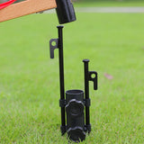 Maxbell Portable Awning Rod Holder Windproof Canopy Poles Stand for Traveling BBQ