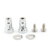 Maxbell mirror Hole Plugs Aluminum Alloy for Rocket III Accessory Silver