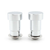 Maxbell mirror Hole Plugs Aluminum Alloy for Rocket III Accessory Silver
