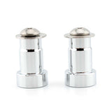 Maxbell mirror Hole Plugs Aluminum Alloy for Rocket III Accessory Silver