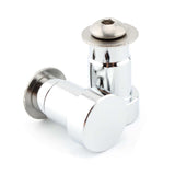 Maxbell mirror Hole Plugs Aluminum Alloy for Rocket III Accessory Silver