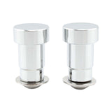 Maxbell mirror Hole Plugs Aluminum Alloy for Rocket III Accessory Silver
