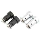 Maxbell mirror Hole Plugs Aluminum Alloy for Rocket III Accessory Black