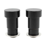 Maxbell mirror Hole Plugs Aluminum Alloy for Rocket III Accessory Black