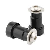 Maxbell mirror Hole Plugs Aluminum Alloy for Rocket III Accessory Black
