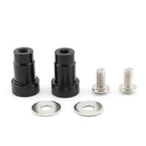 Maxbell mirror Hole Plugs Aluminum Alloy for Rocket III Accessory Black