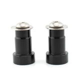 Maxbell mirror Hole Plugs Aluminum Alloy for Rocket III Accessory Black