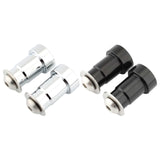 Maxbell mirror Hole Plugs Aluminum Alloy for Rocket III Accessory Black