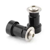 Maxbell mirror Hole Plugs Aluminum Alloy for Rocket III Accessory Black