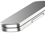Maxbell Mobile Phone Stand Aluminum Alloy Adjustable 360 Rotating for Desk  Silver