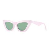 Maxbell Cat Eye Sunglasses Womens Eyewear Green