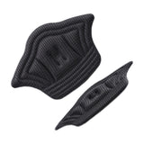 Maxbell 2x Comfort Heel Cushion Pads Adjustable Soft for Shoes Too Big Women and Men Black 5mm